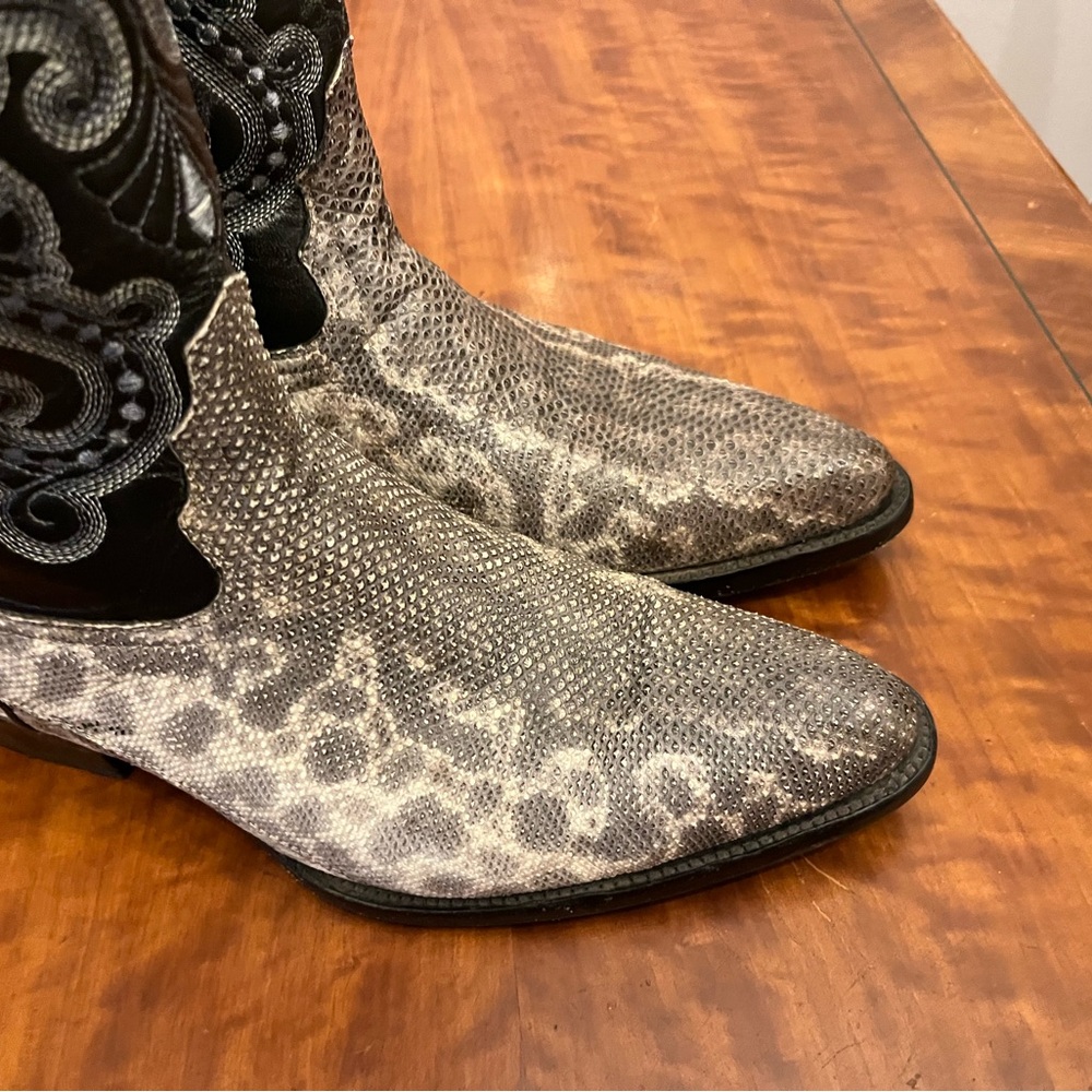 Genuine Water Snake Cowboy Boots 12EE